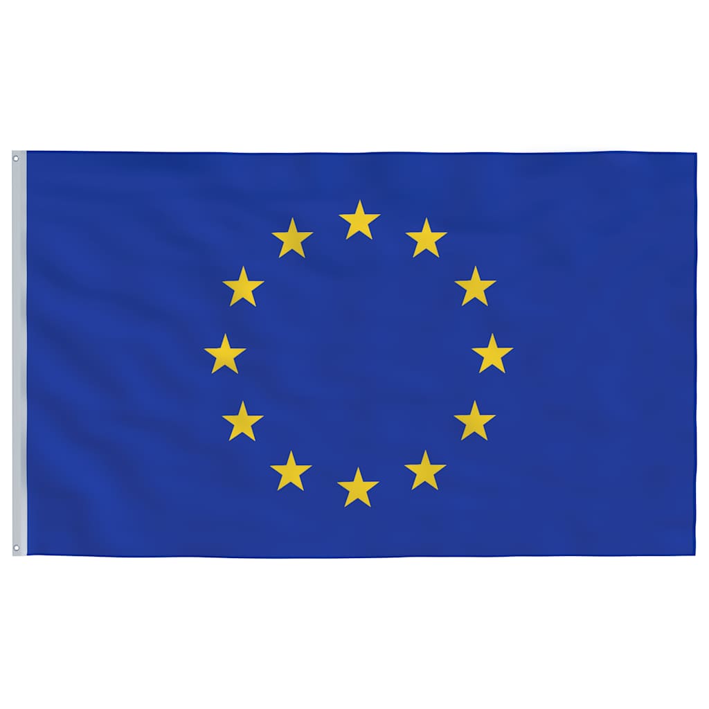 Europska zastava i jarbol 5,5 m aluminijski