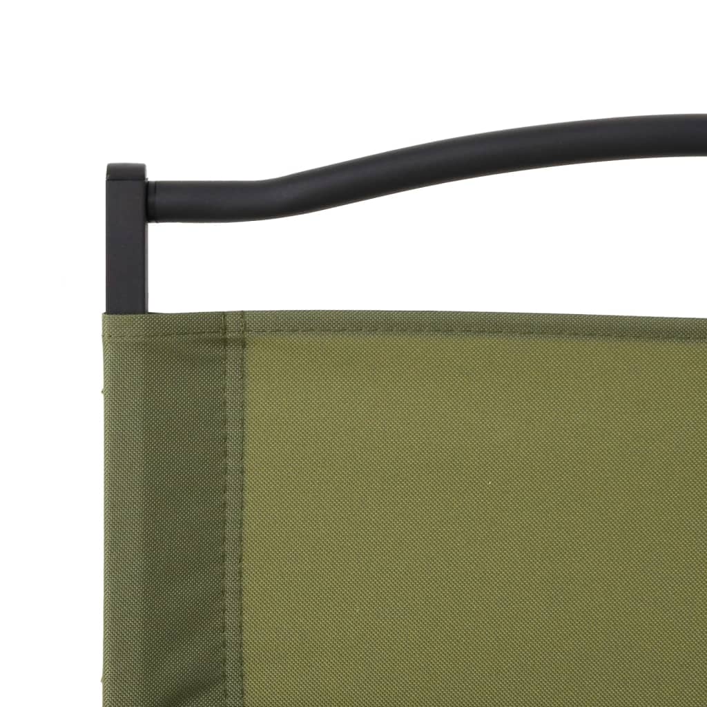Stolice za kampiranje 2 kom zelene 54x55x78 cm tkanina Oxford