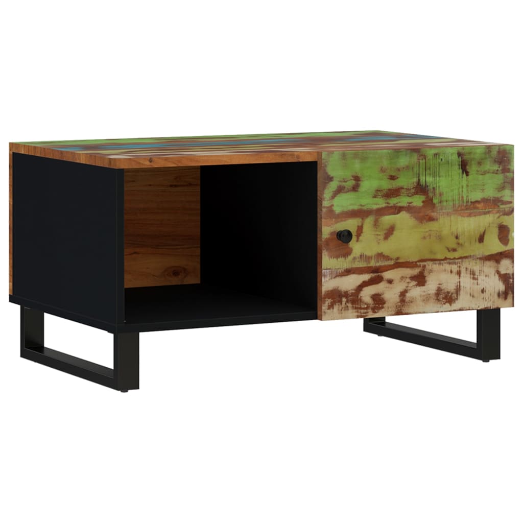 Stolić za kavu 80x50x40 cm od obnovljenog i konstruiranog drva