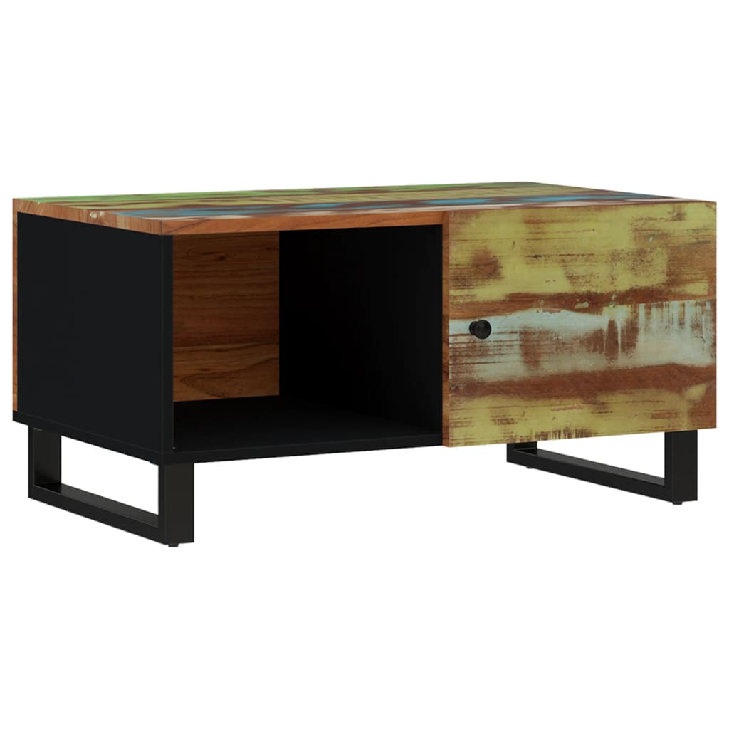 Stolić za kavu 80x50x40 cm od obnovljenog i konstruiranog drva