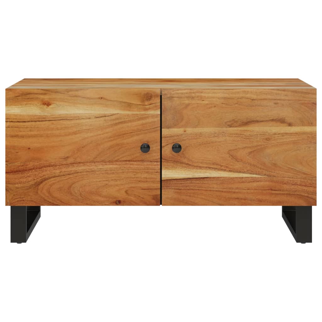 Stolić za kavu 80x50x40 cm od drva bagrema i konstruiranog drva