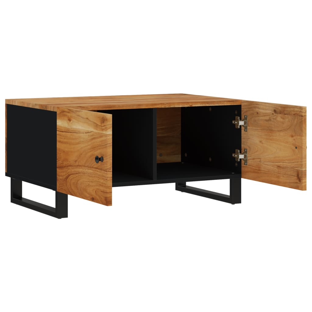 Stolić za kavu 80x50x40 cm od drva bagrema i konstruiranog drva