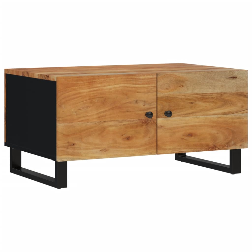 Stolić za kavu 80x50x40 cm od drva bagrema i konstruiranog drva