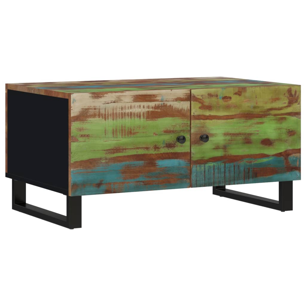 Stolić za kavu 80x50x40 cm od obnovljenog i konstruiranog drva
