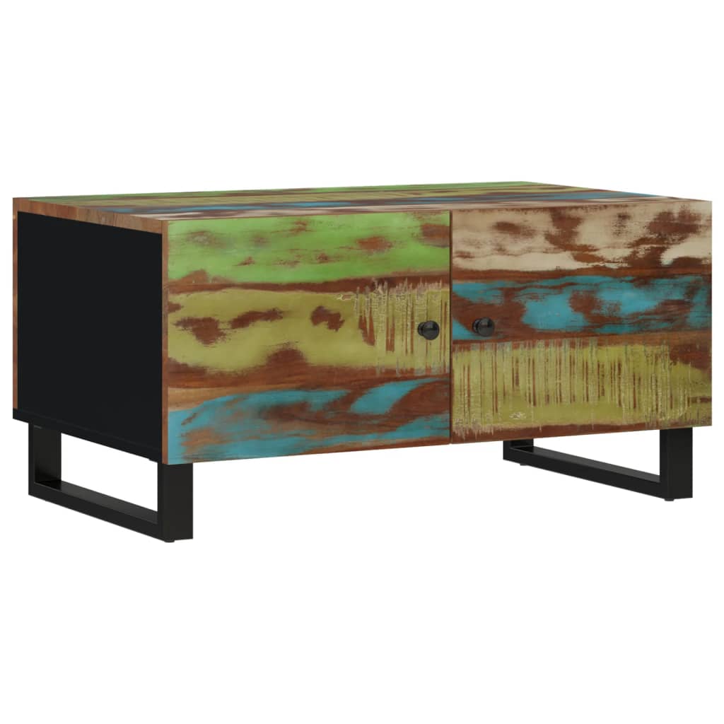 Stolić za kavu 80x50x40 cm od obnovljenog i konstruiranog drva