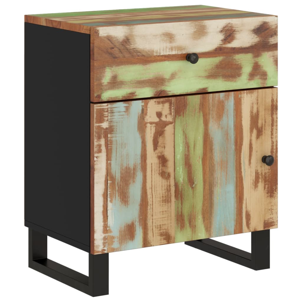 Noćni ormarić 50x33x60cm masivno obnovljeno i konstruirano drvo