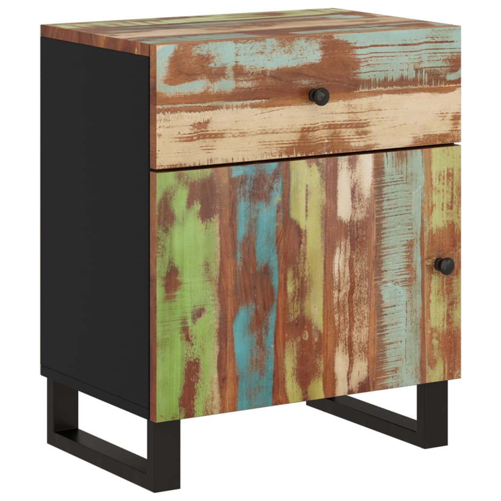 Noćni ormarić 50x33x60cm masivno obnovljeno i konstruirano drvo