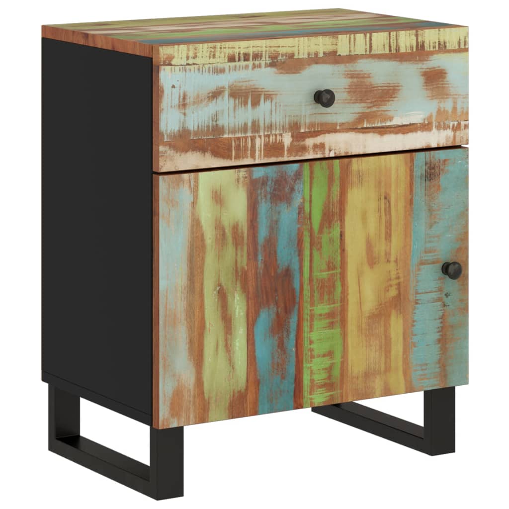 Noćni ormarić 50x33x60cm masivno obnovljeno i konstruirano drvo