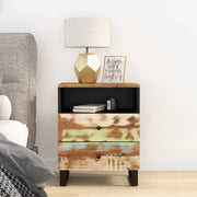 Noćni ormarić 50x33x62cm masivno obnovljeno i konstruirano drvo