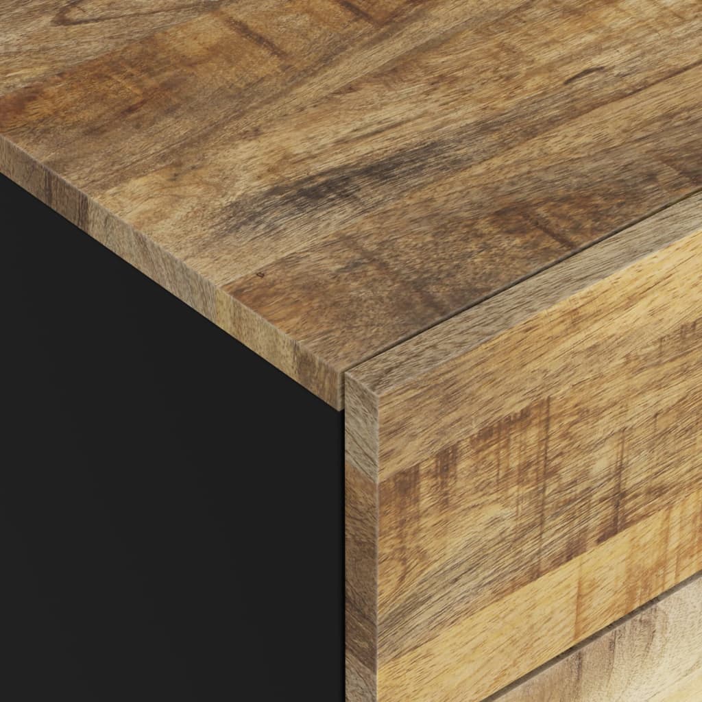 Noćni ormarić 50x33x60 masivno drvo bagrema i konstruirano drvo