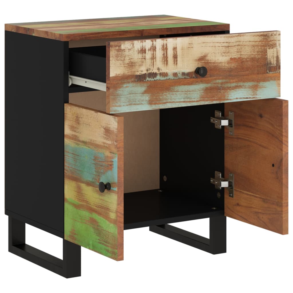 Noćni ormarić 50x33x60cm masivno obnovljeno i konstruirano drvo