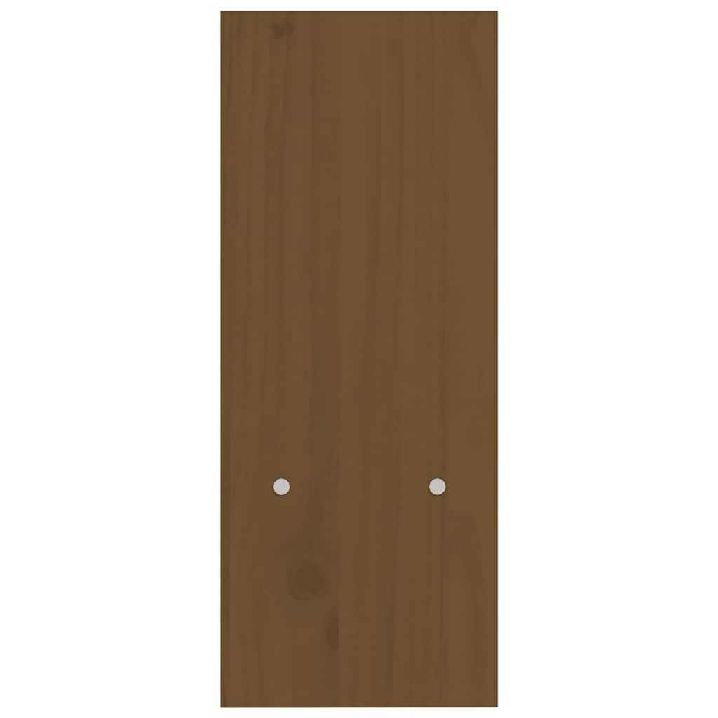 Stalak za monitor smeđi (39 - 72) x 17 x 43 cm masivna borovina