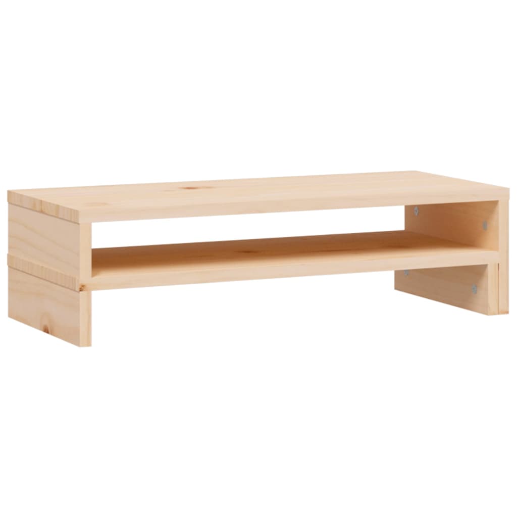 Stalak za monitor (52 - 101) x 22 x 14 cm od masivne borovine