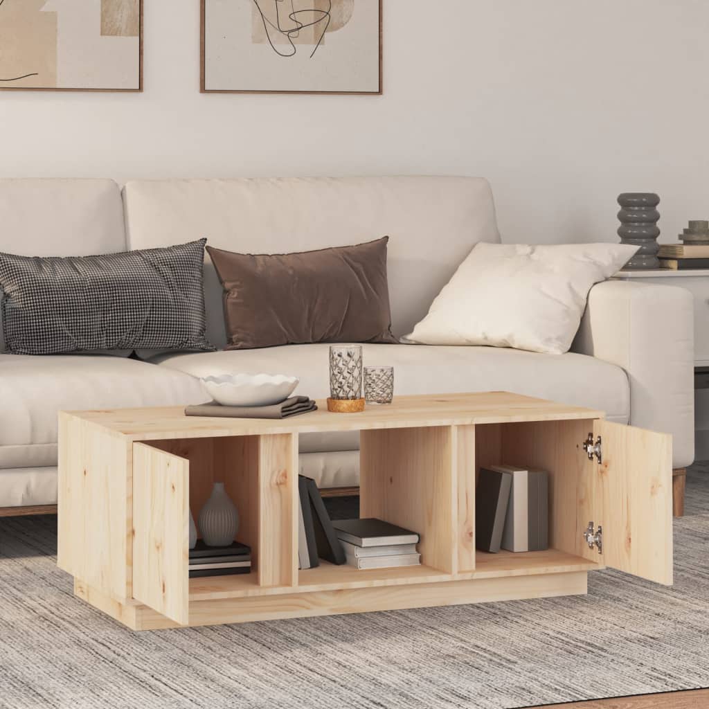Stolić za kavu 110x50x40 cm od masivne borovine