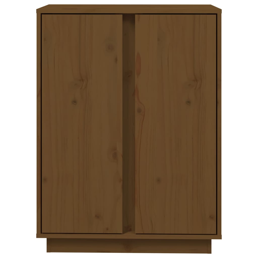 Komoda smeđa boja meda 60 x 35 x 80 cm od masivne borovine