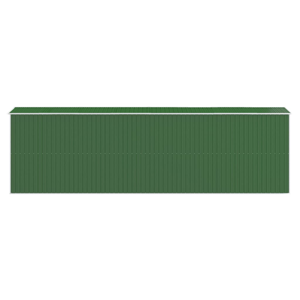 Vrtno spremište zeleno 192x606x223 cm od pocinčanog čelika