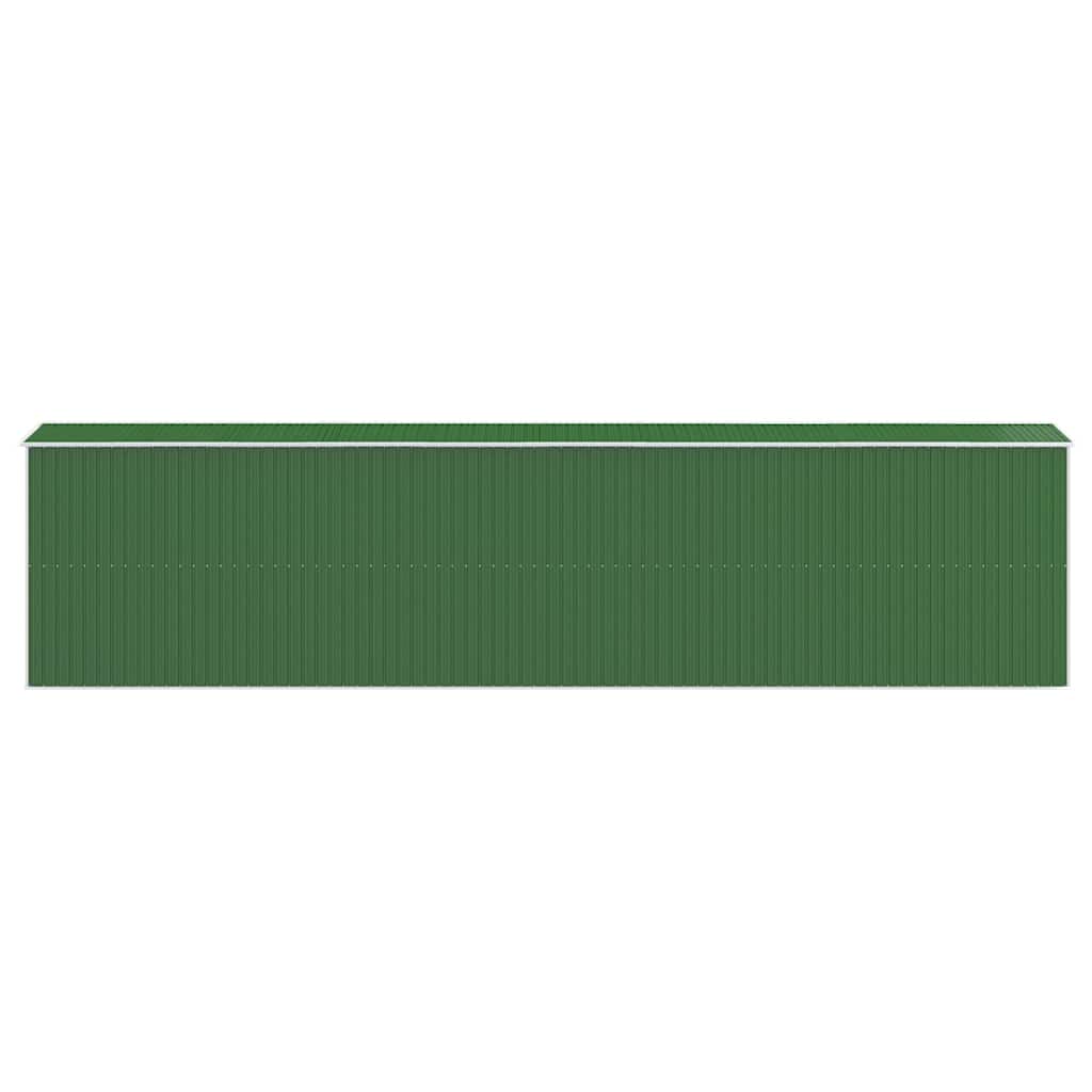 Vrtno spremište zeleno 192x855x223 cm od pocinčanog čelika