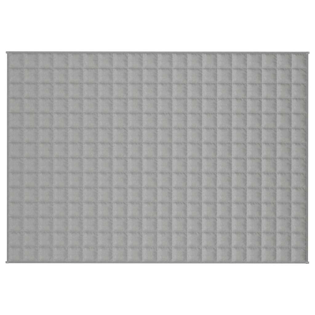 Teška deka siva 138x200 cm 10 kg od tkanine