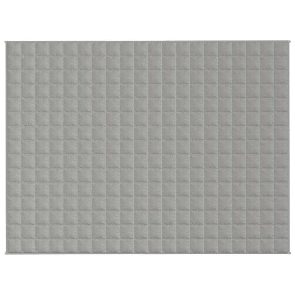 Teška deka siva 150x200 cm 7 kg od tkanine