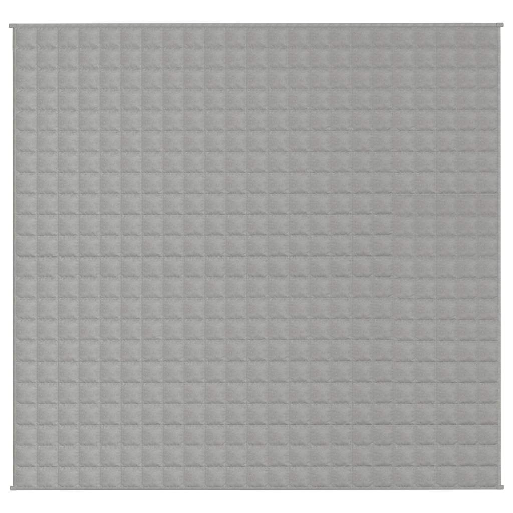 Teška deka siva 220x235 cm 15 kg od tkanine