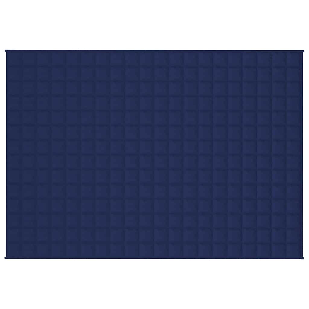 Teška deka plava 138x200 cm 6 kg od tkanine
