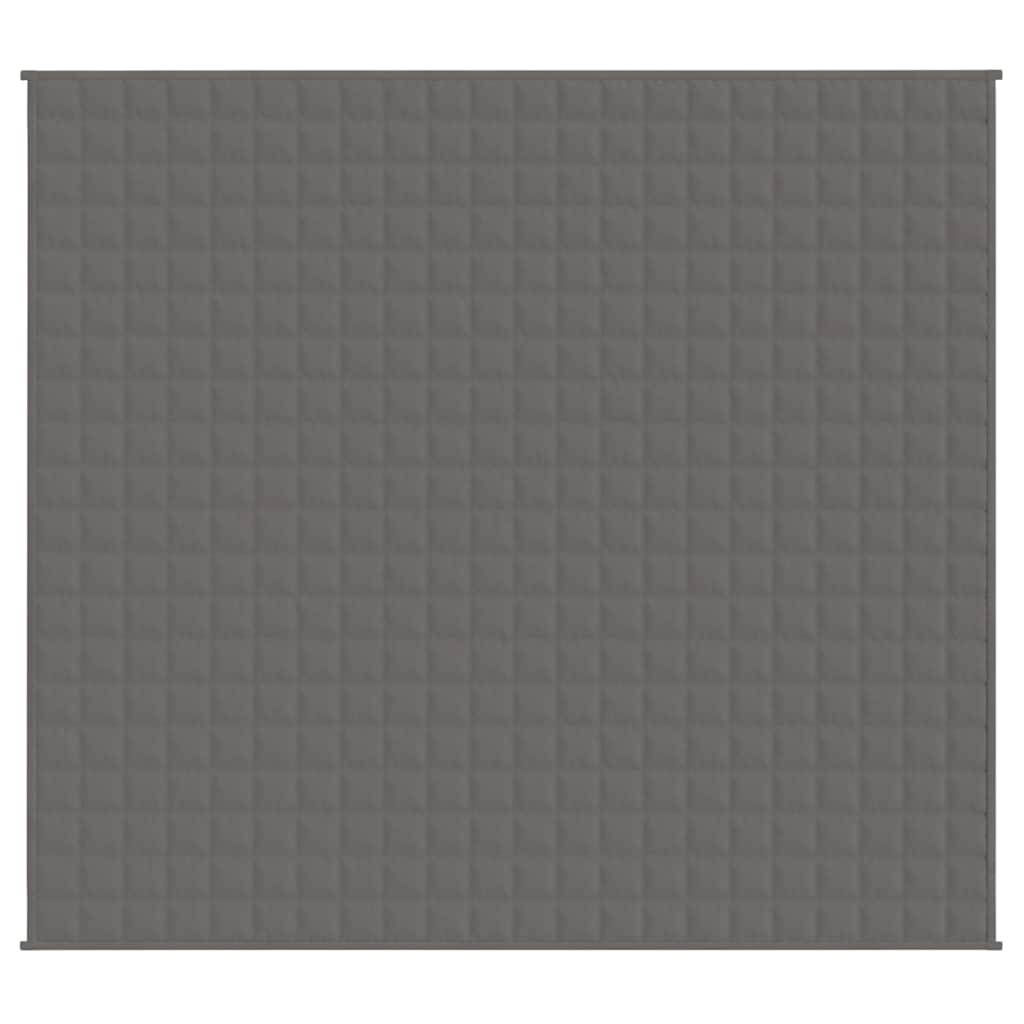 Teška deka siva 200x225 cm 9 kg od tkanine