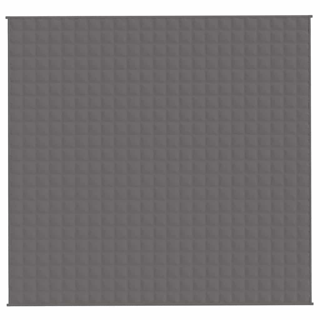 Teška deka siva 220x235 cm 11 kg od tkanine