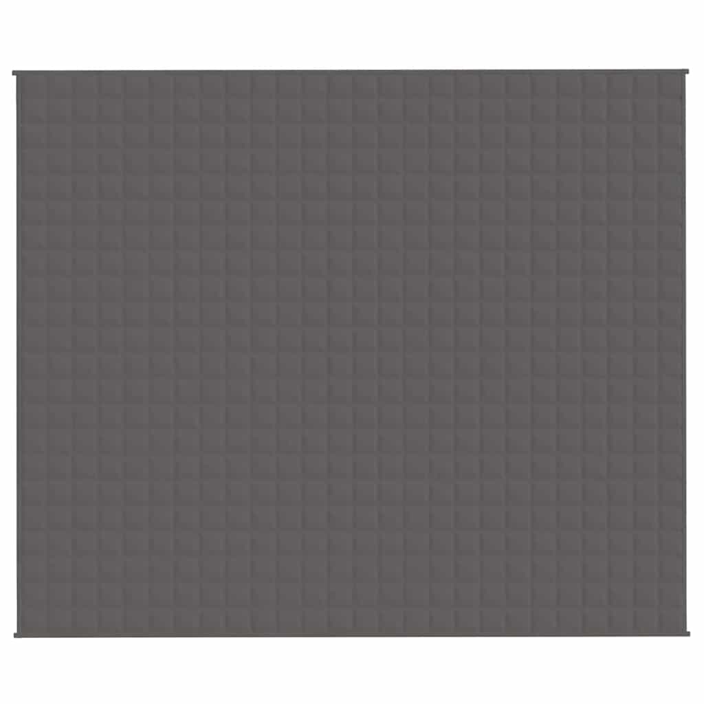 Teška deka siva 220x260 cm 15 kg od tkanine
