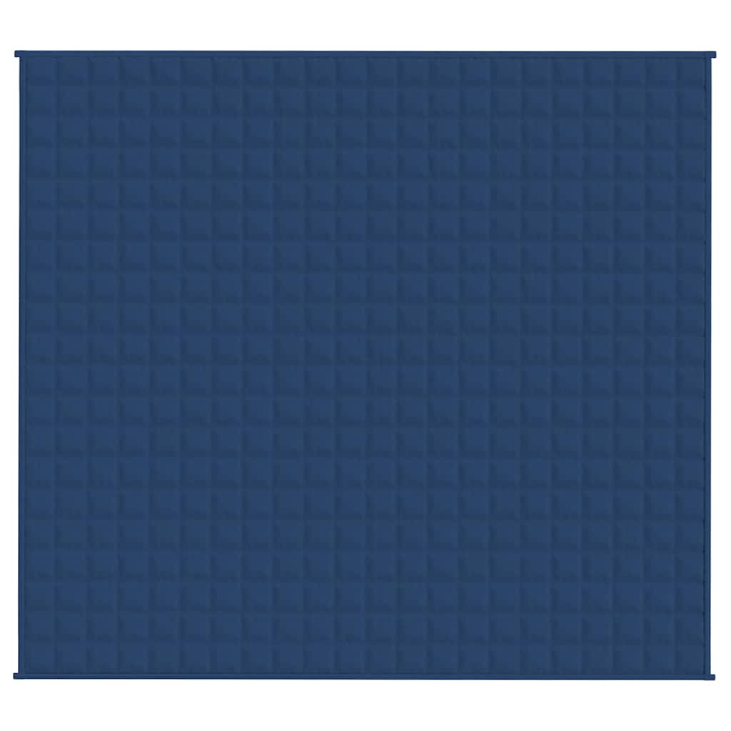 Teška deka plava 200x225 cm 13 kg od tkanine