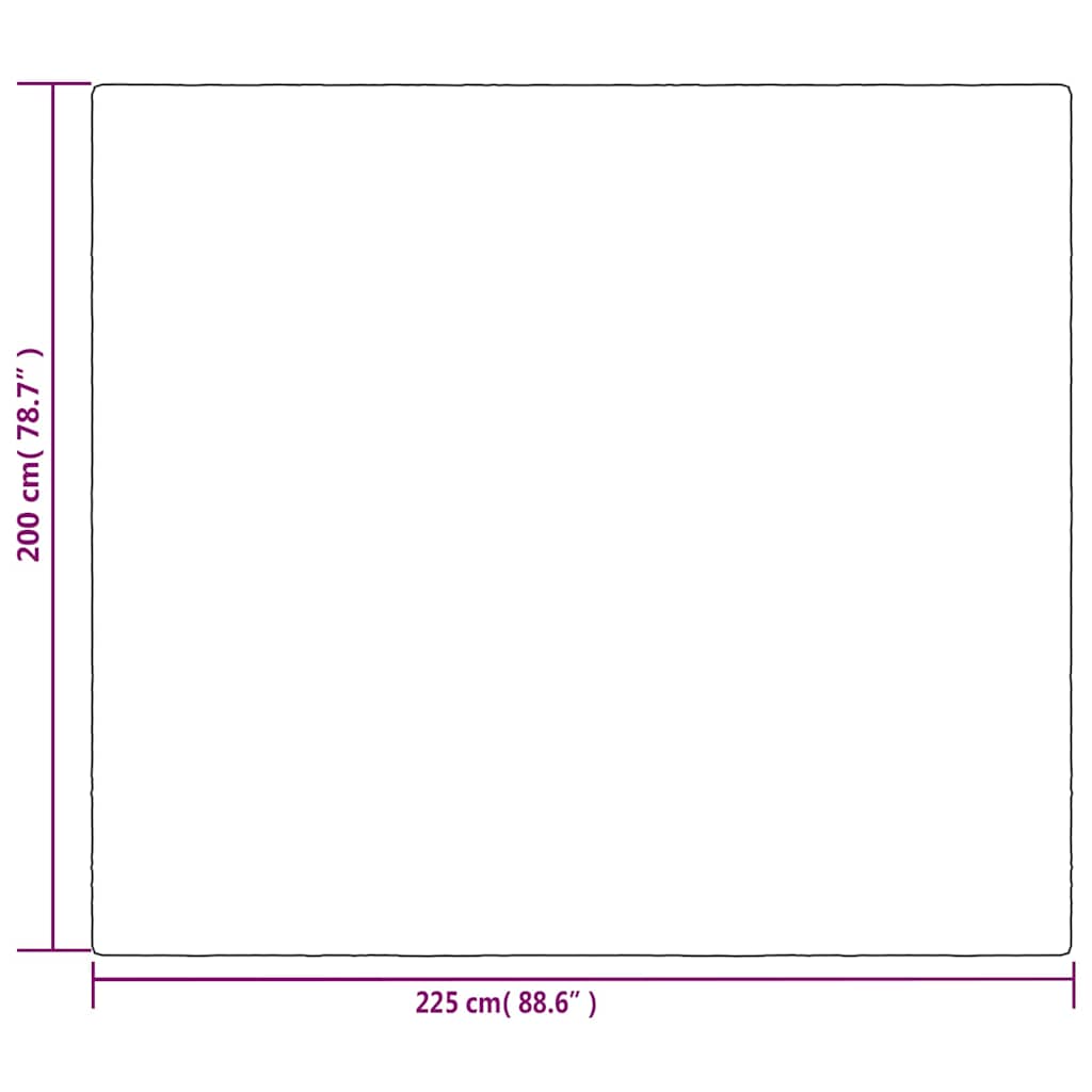 Teška deka s navlakom siva 200 x 225 cm 13 kg od tkanine
