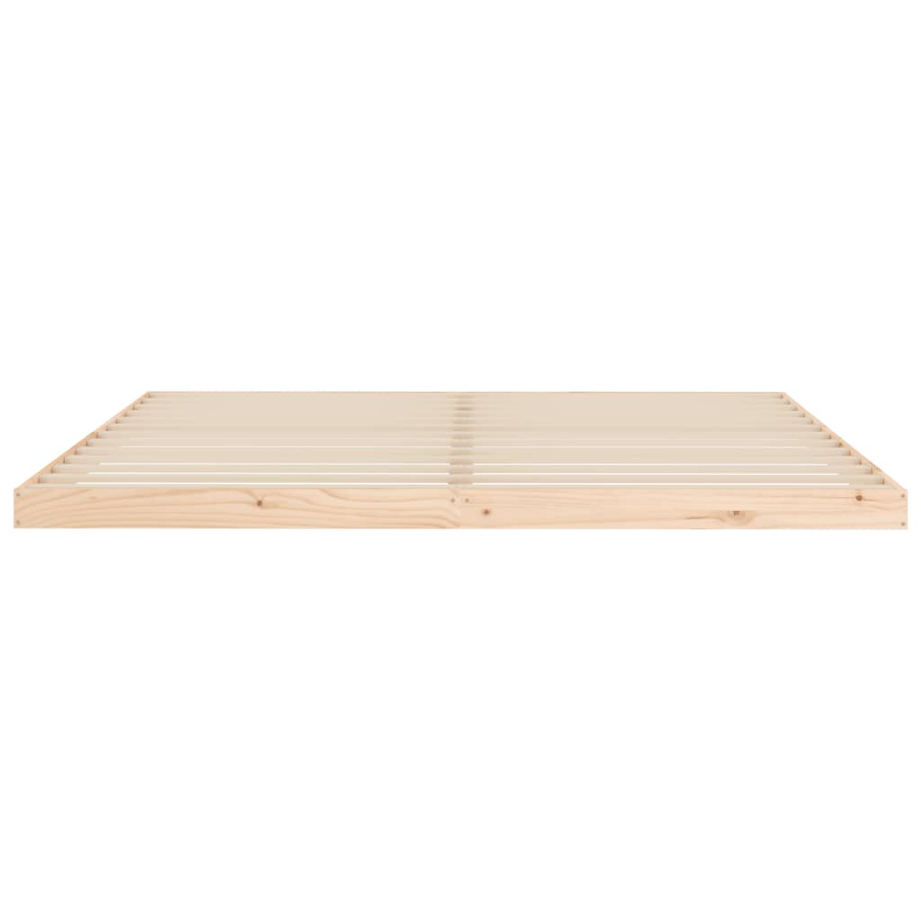 Okvir za krevet 200 x 200 cm od masivne borovine