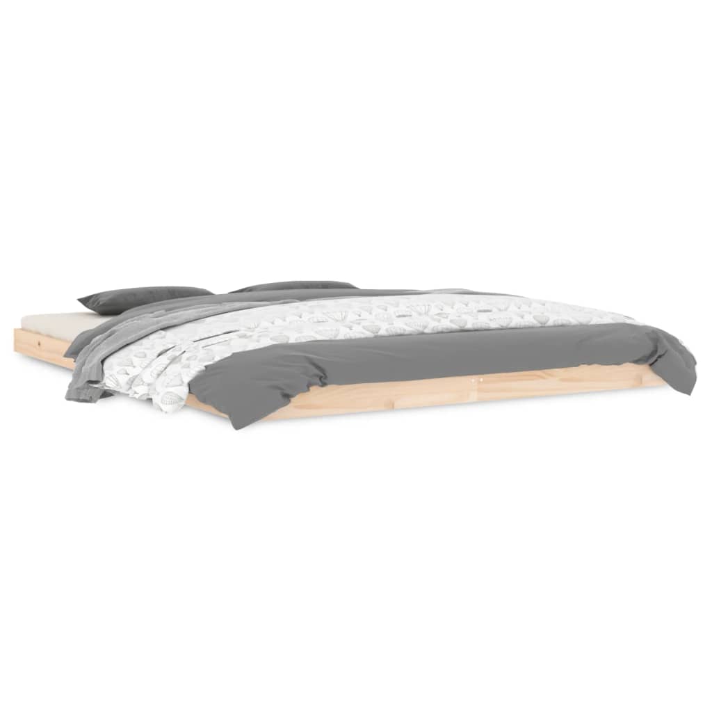 Okvir za krevet 160x200 cm od masivne borovine