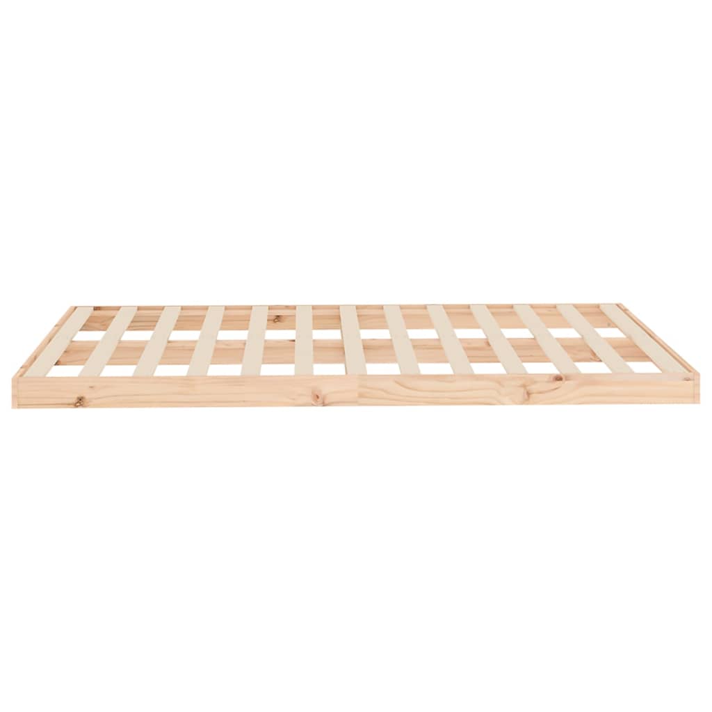 Okvir za krevet 120 x 200 cm od masivne borovine
