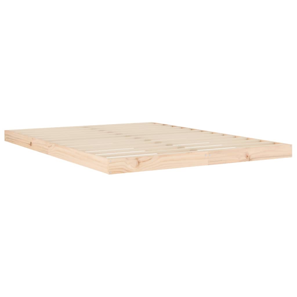Okvir za krevet 140x190 cm od masivnog drva
