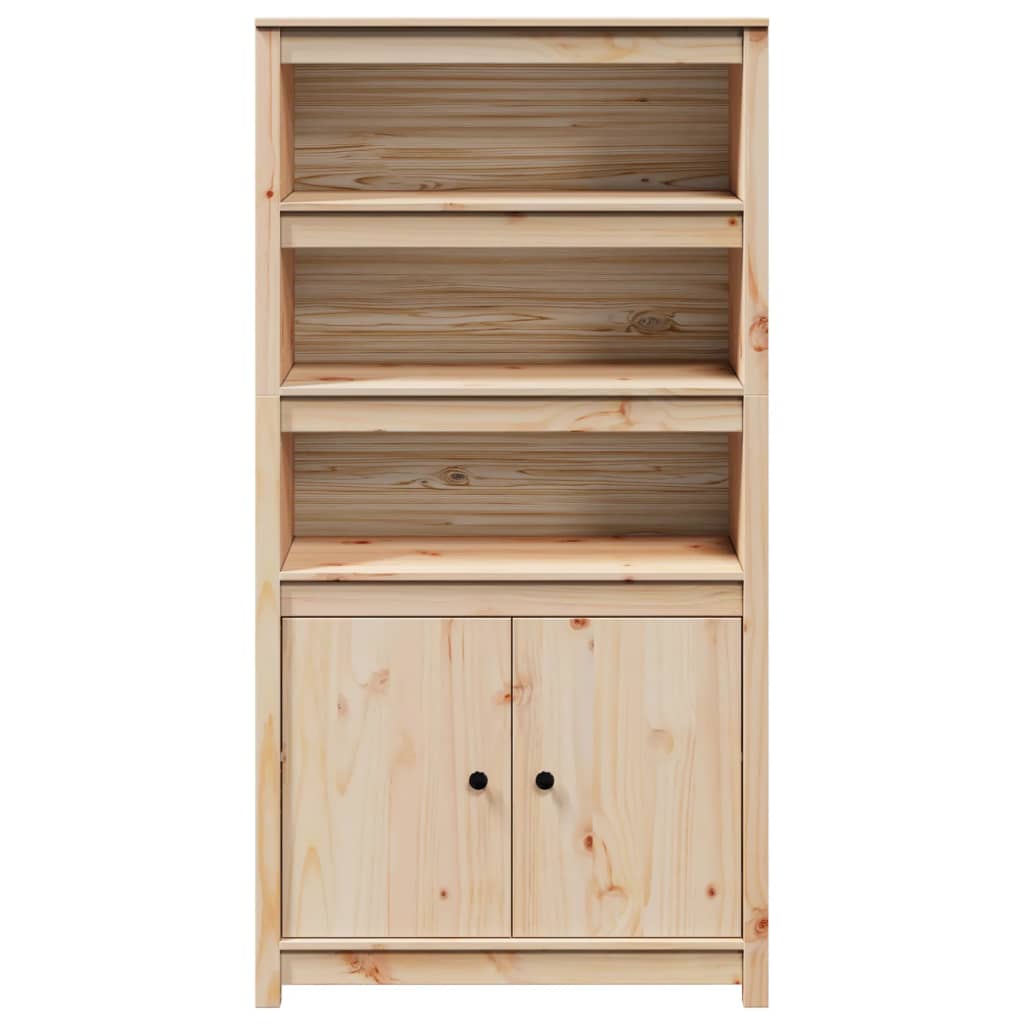 Visoka komoda 80 x 35 x 154 cm od masivne borovine