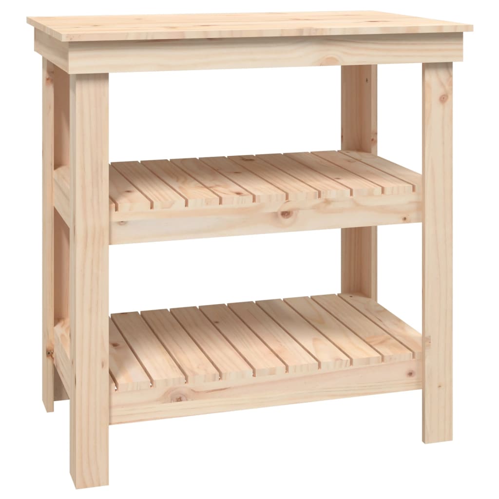 Radni stol 78,5 x 50 x 80 cm od masivne borovine
