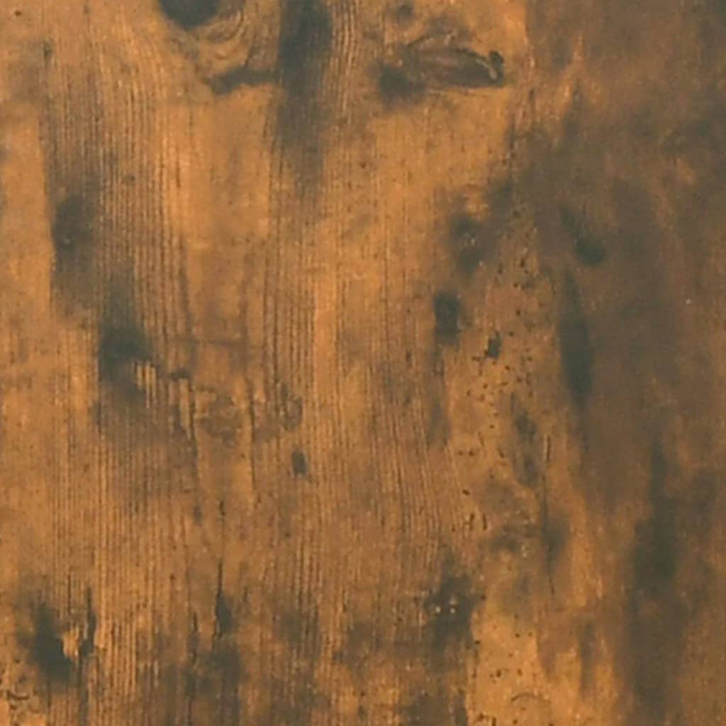 Ormarić s ugrađenim umivaonikom boja dimljenog hrasta drveni