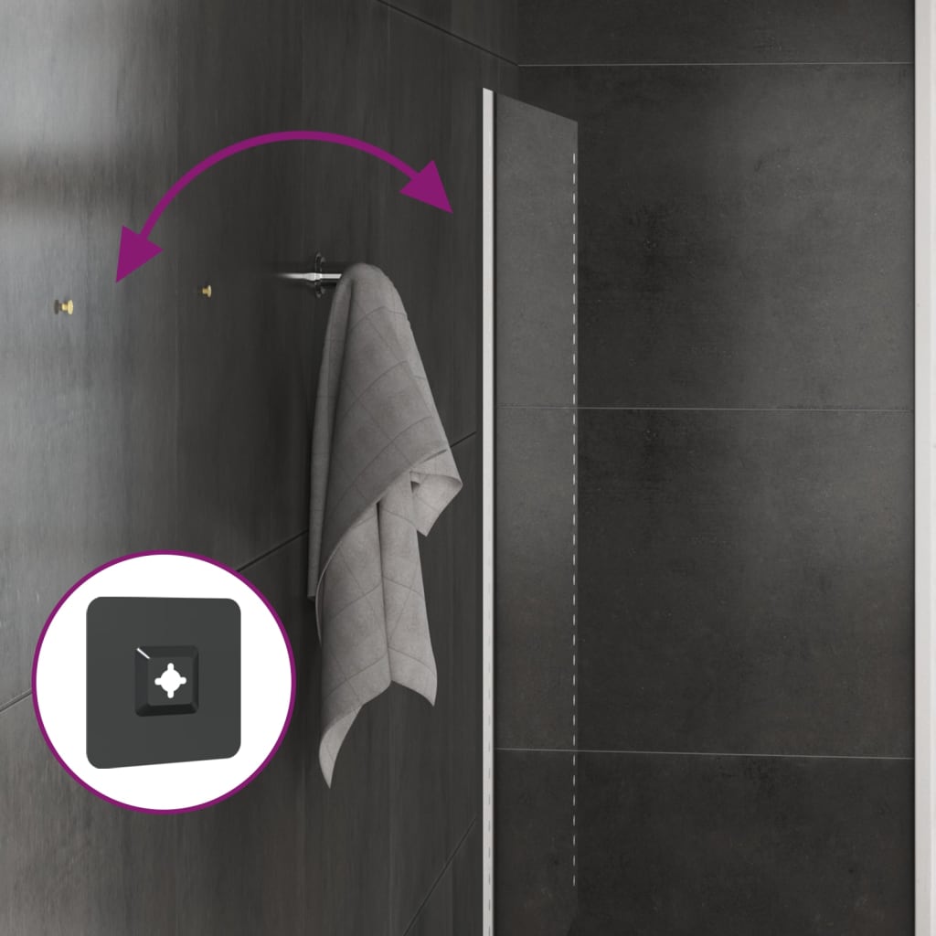 LED kupaonsko ogledalo 50x80 cm