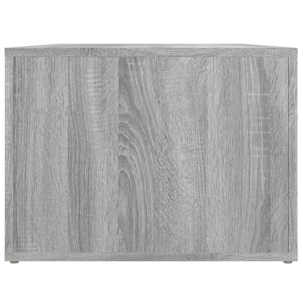 Stolić za kavu boja sivog hrasta 80x50x36 cm konstruirano drvo