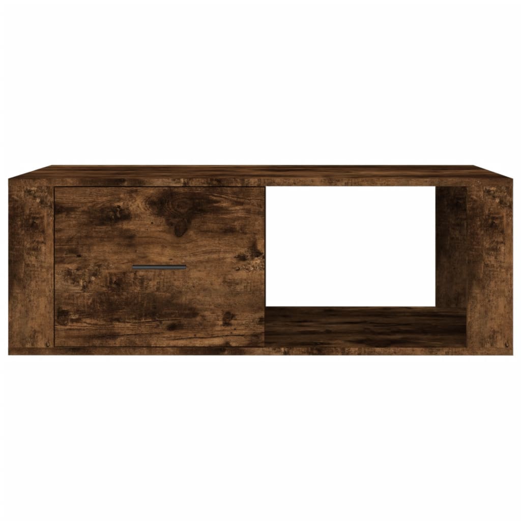 Stolić za kavu boja hrasta 100x50,5x35 cm konstruirano drvo