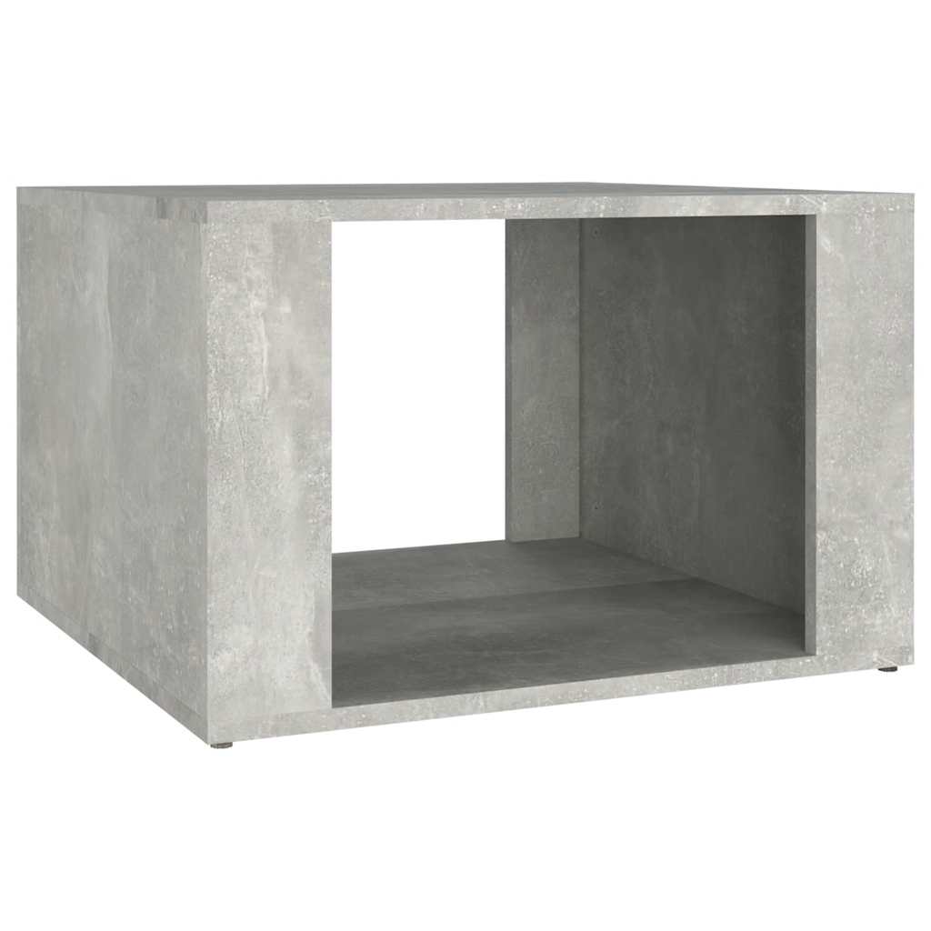 Noćni ormarić siva boja betona 57x55x36 cm konstruirano drvo