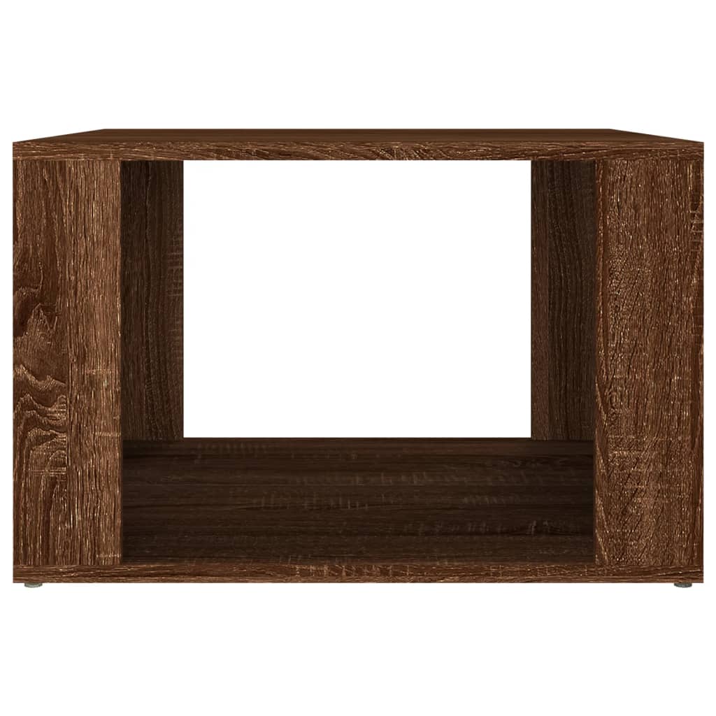 Noćni ormarić boja hrasta 57 x 55 x 36 cm od konstruiranog drva
