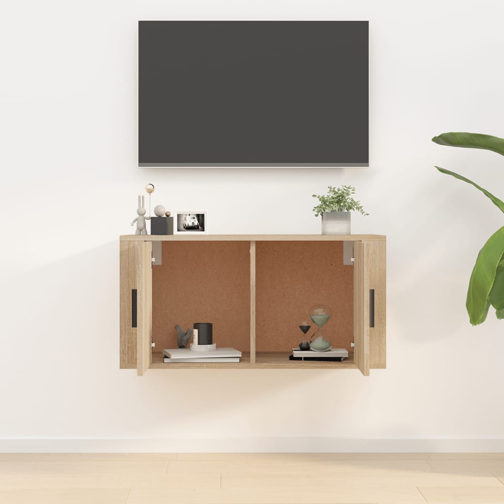 Zidni TV ormarić boja hrasta sonome 80 x 34,5 x 40 cm