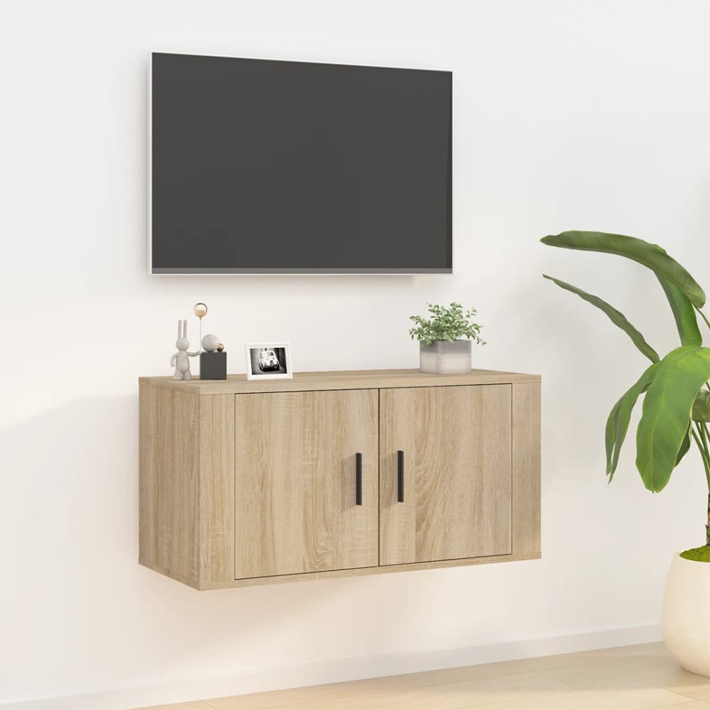 Zidni TV ormarić boja hrasta sonome 80 x 34,5 x 40 cm