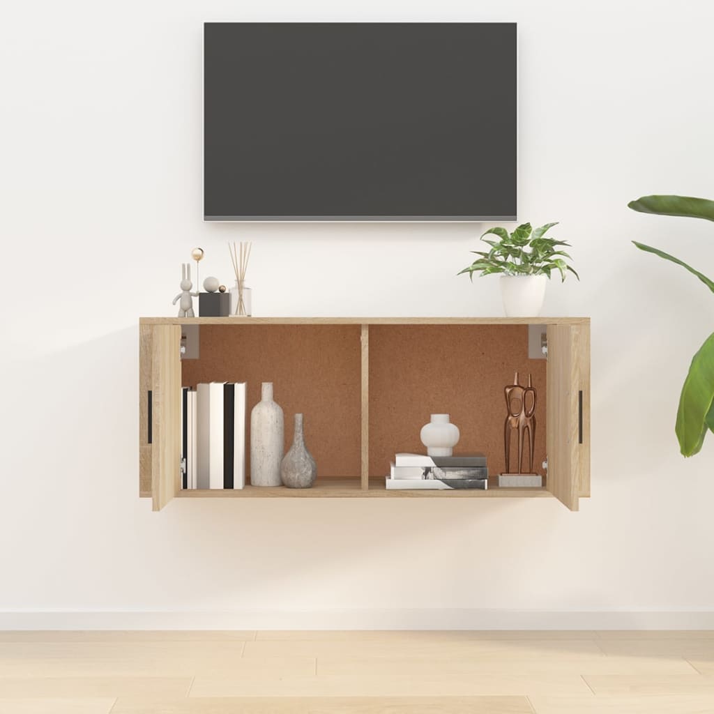 Zidni TV ormarić Boja hrasta sonome 100 x 34,5 x 40 cm