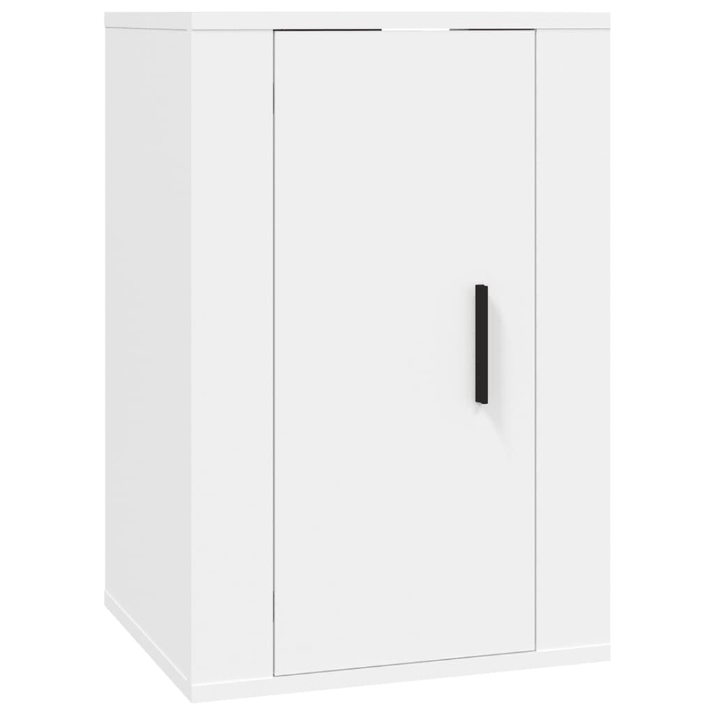 Zidni TV ormarići 2 kom bijeli 40x34,5x60 cm