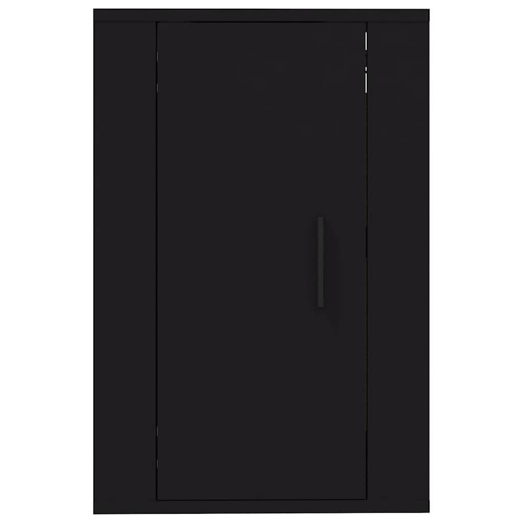 Zidni TV ormarići 2 kom crna 40 x 34,5 x 60 cm