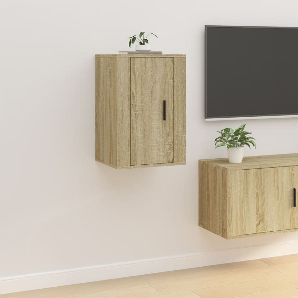 Zidni TV ormarići 2 kom boja hrasta sonome 40 x 34,5 x 60 cm
