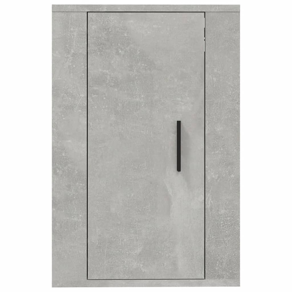Zidni TV ormarići 2 kom siva boja betona 40 x 34,5 x 60 cm