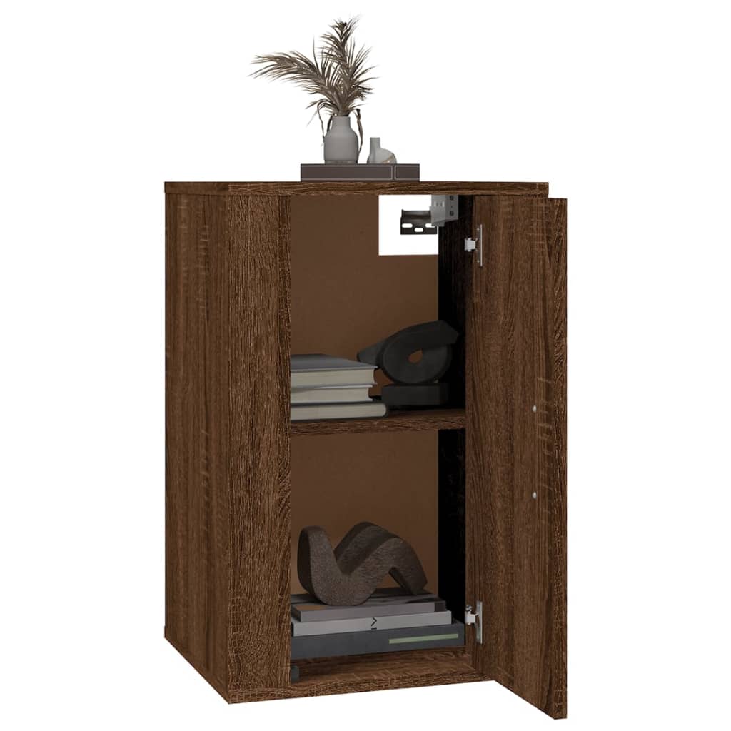 Zidni TV ormarići 2 kom boja smeđeg hrasta 40x34,5x60 cm